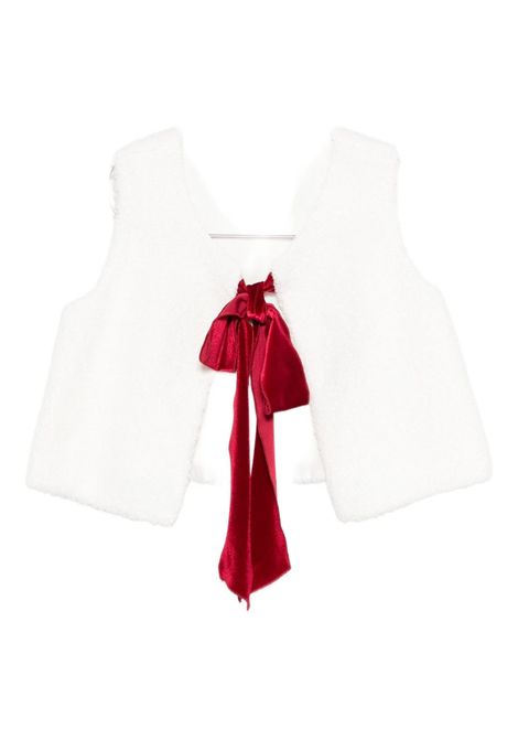 Gilet con fiocco LA STUPENDERIA | 1TCGL22W20